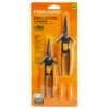 Fiskars Softgrip Nonstick Micro-Tip Snip (2/pk) -JulboCorona Trees Store Fiskars Softgrip Nonstick Micro Tip Snip 2 pack