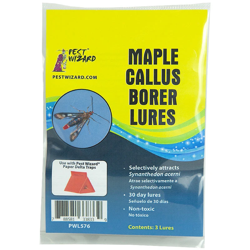 Pest Wizard Maple Callus Borer Moth Lure 3-Pack 3 Pest Wizard Maple Callus Borer Moth Lure 3-Pack