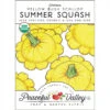 Scallop Yellow Bush Summer Squash Seeds (Organic) -JulboCorona Trees Store Squash Summer Scallop Yellow Bush