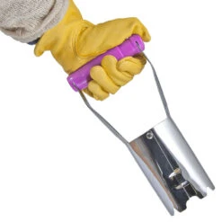 Chrome Hand Bulb Planter -JulboCorona Trees Store gb012 web2