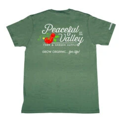 Peaceful Valley's Women's T-Shirt Asparagus (Large) -JulboCorona Trees Store gc175 back web 8
