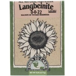 Langbeinite 0-0-22 Fertilizer (5 Lb Box)