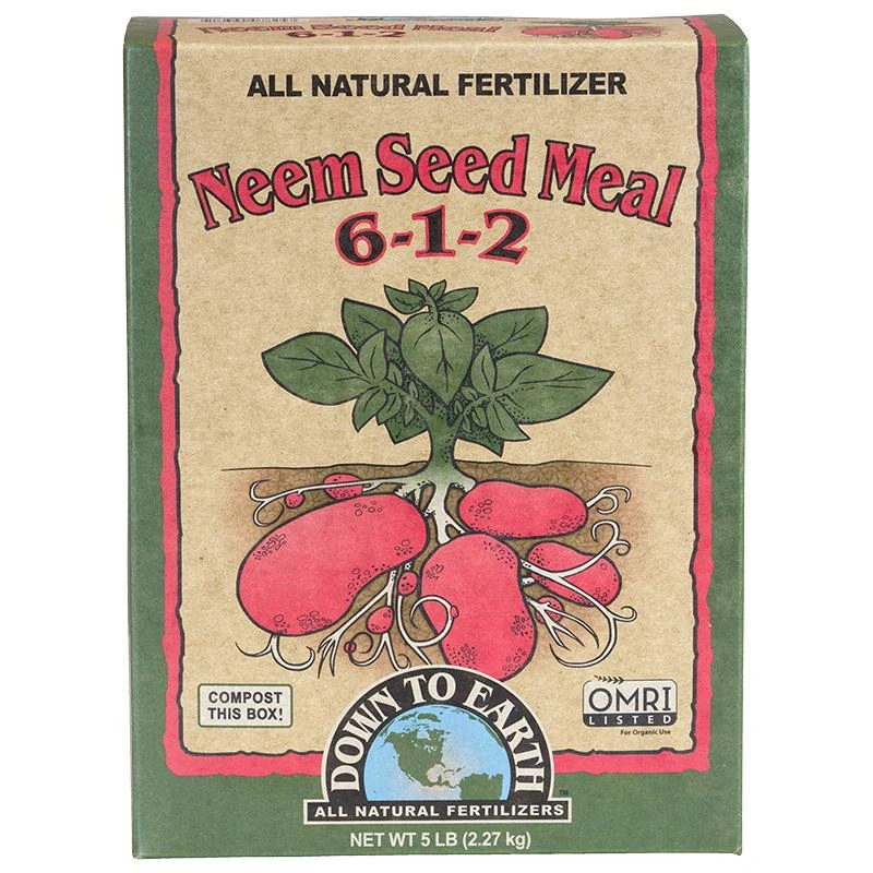 Neem Seed Meal 6-1-2 (5 Lb Box) 3 Neem Seed Meal 6-1-2 (5 Lb Box)