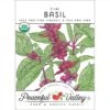 Organic Basil, Thai (pack) -JulboCorona Trees Store organic basil thai pack