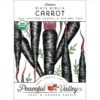 Black Nebula Carrot Seeds (Organic) -JulboCorona Trees Store organic carrot black nebula