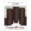 Dakota Black Popcorn Corn Seeds (Organic) -JulboCorona Trees Store organic corn dakota black popcorn