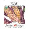 Seneca Red Corn Seeds (Organic) -JulboCorona Trees Store organic corn seneca red