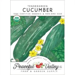 Tendergreen Cucumber Seeds (Organic)