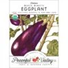 Black Beauty Eggplant Seeds (Organic) -JulboCorona Trees Store organic eggplant black beauty