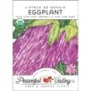 Listada De Gandia Eggplant Seeds (Organic) -JulboCorona Trees Store organic eggplant listada de gandia
