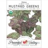 Mustard Giant Red Greens Seeds (Organic) -JulboCorona Trees Store organic greens mustard giant red