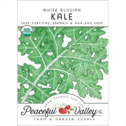 White Russian Kale Seeds (Organic)