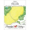 Crenshaw Melon Seeds (Organic) -JulboCorona Trees Store organic melon crenshaw