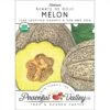 Hearts Of Gold Melon Seeds (Organic) -JulboCorona Trees Store organic melon hearts of gold