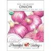 Red Savonese Onion Seeds (Organic) -JulboCorona Trees Store organic onion red savonese