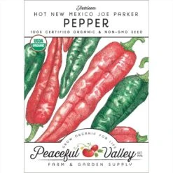 Hot New Mexico Joe Parker Pepper Seeds (Organic)