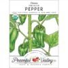Padron Pepper Seeds (Organic) -JulboCorona Trees Store organic pepper padron