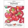 Sheepnose Sweet Pepper Seeds (Organic) -JulboCorona Trees Store organic pepper sheepnose pimento