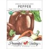 Chocolate Sweet Pepper Seeds (Organic) -JulboCorona Trees Store organic pepper sweet chocolate
