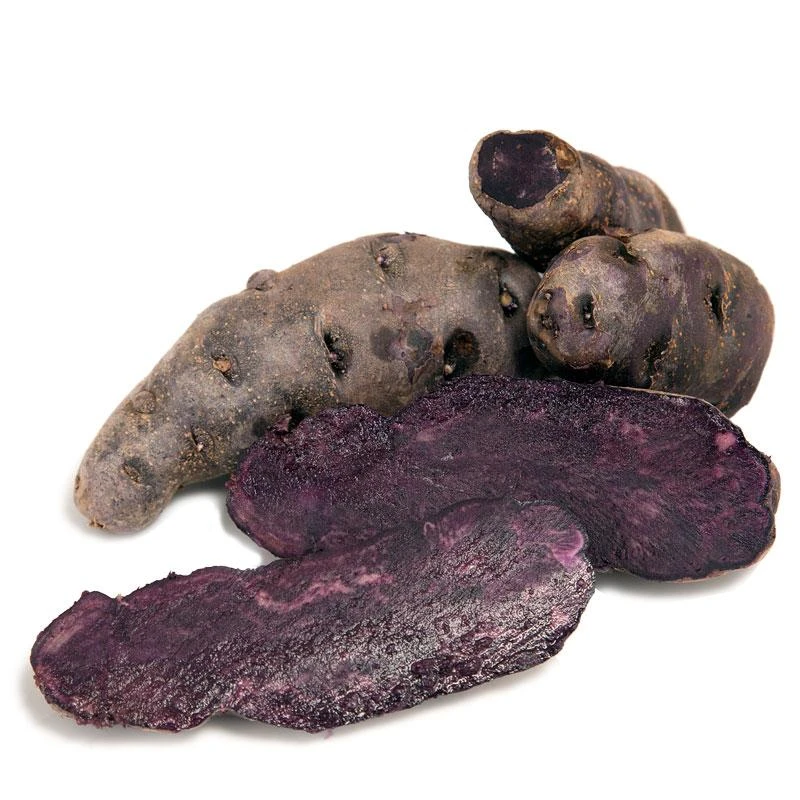 Fall-Planted Organic Purple Peruvian Fingerling Seed Potatoes (lb) 3 Fall-Planted Organic Purple Peruvian Fingerling Seed Potatoes (lb)
