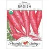 China Rose Radish Seeds (Organic)