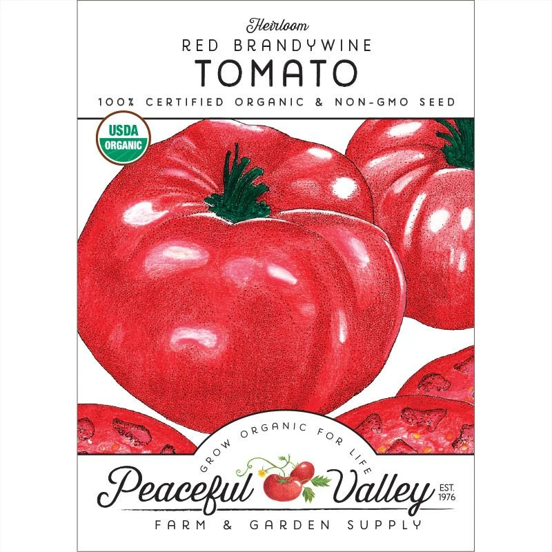 Brandywine Tomato Seeds (Organic) 3 Brandywine Tomato Seeds (Organic)