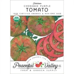 Cherokee Purple Tomato Seeds (Organic)