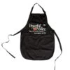Peaceful Valley's Organic Black Cotton Apron -JulboCorona Trees Store peaceful valley s organic black cotton apron