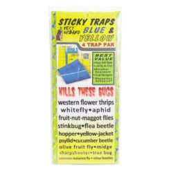 Pest Wizard Blue/Yellow Sticky Card Trap 4-Pack -JulboCorona Trees Store pit850 web