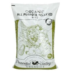 Peaceful Valley Organics All Purpose Pelleted Fertilizer 4-3-2 (50 Lb)