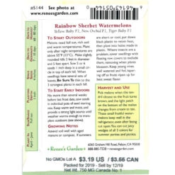 Renee's Garden Watermelon Trio Rainbow Sherbet -JulboCorona Trees Store snv4108 web back