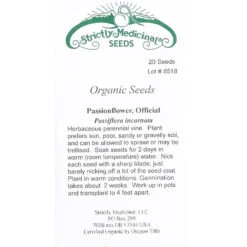Strictly Medicinal Organic Passionflower -JulboCorona Trees Store snv7059 web 1