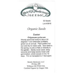 Strictly Medicinal Organic Zaatar