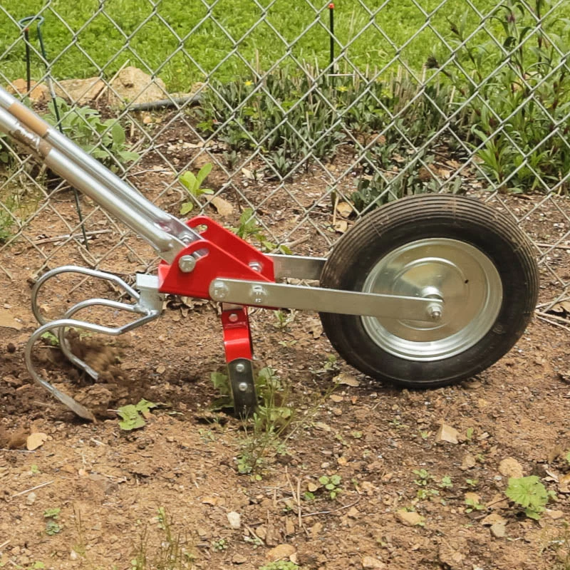 Glaser Wheel Hoes - Three Tine Cultivator Attachment 4 Glaser Wheel Hoes - Three Tine Cultivator Attachment - Image 2